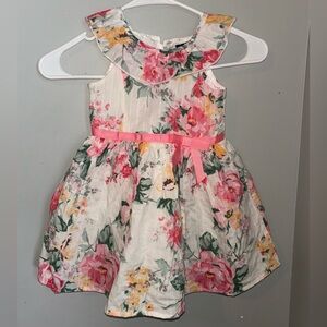 Lilt Girls Floral Dress 3T